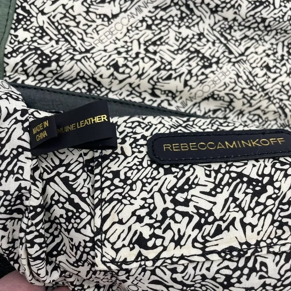 Rebecca Minkoff‎ Vintage GREEN Envelope Crossbody/Shoulder Leather & Suede